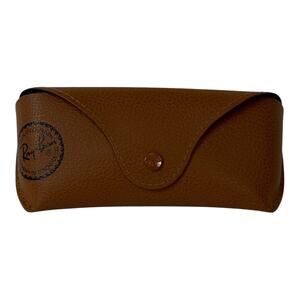 Authentic Ray-ban sunglasses case tan